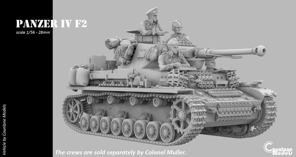 Counlane Panzer IV F2 1942 (Germany, WWII)