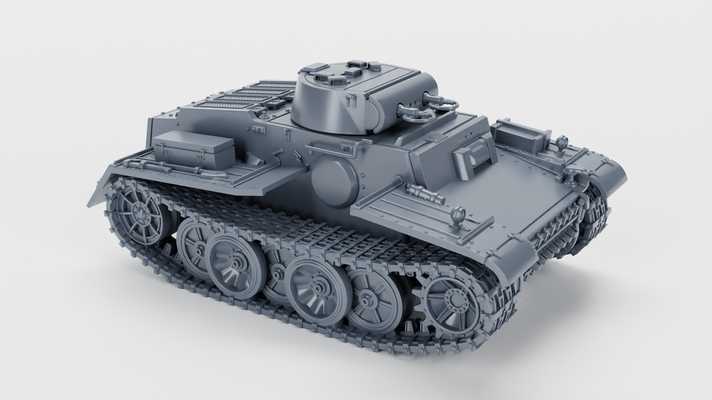 WG3D Panzer I Ausf.F (Germany, WW2)