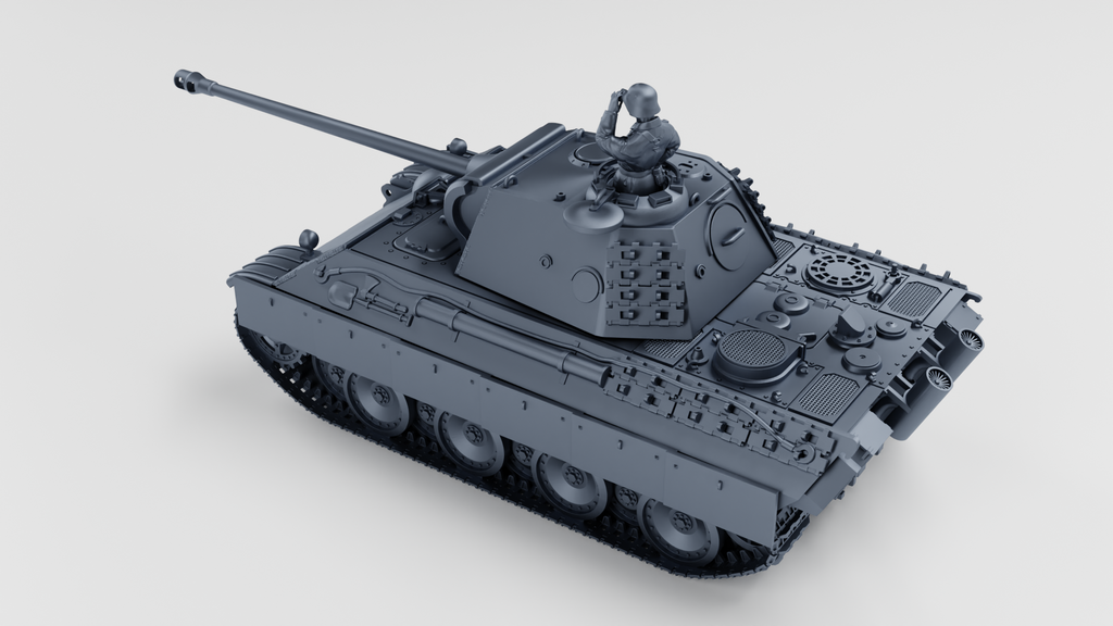 WG3D Panzer V Ausf G - Panther  (Germany, WW2)