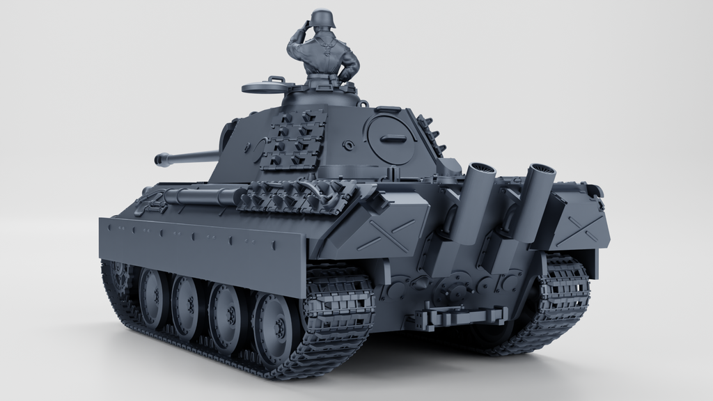 WG3D Panzer V Ausf G - Panther  (Germany, WW2)