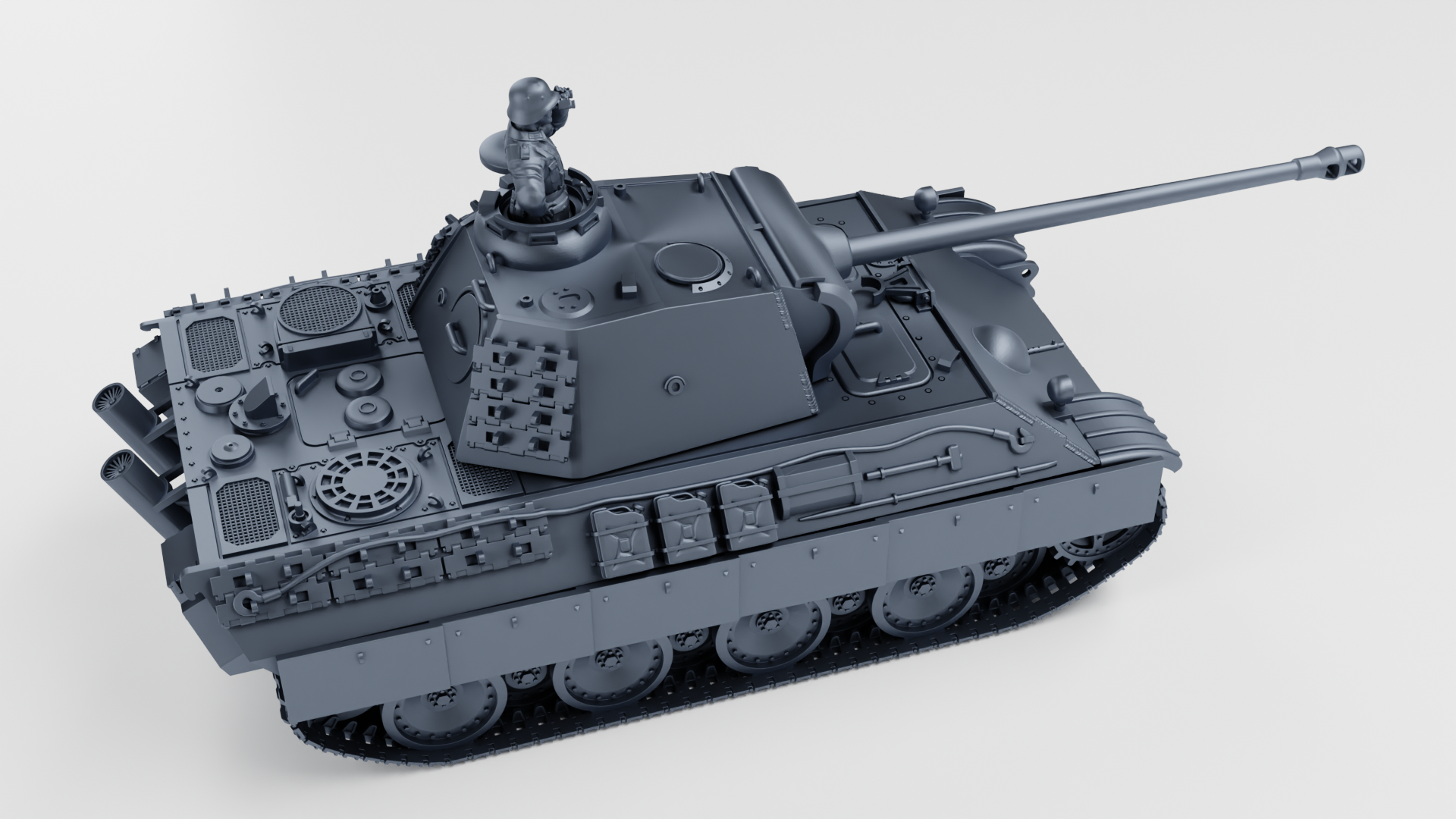 WG3D Panzer V Ausf G - Panther  (Germany, WW2)