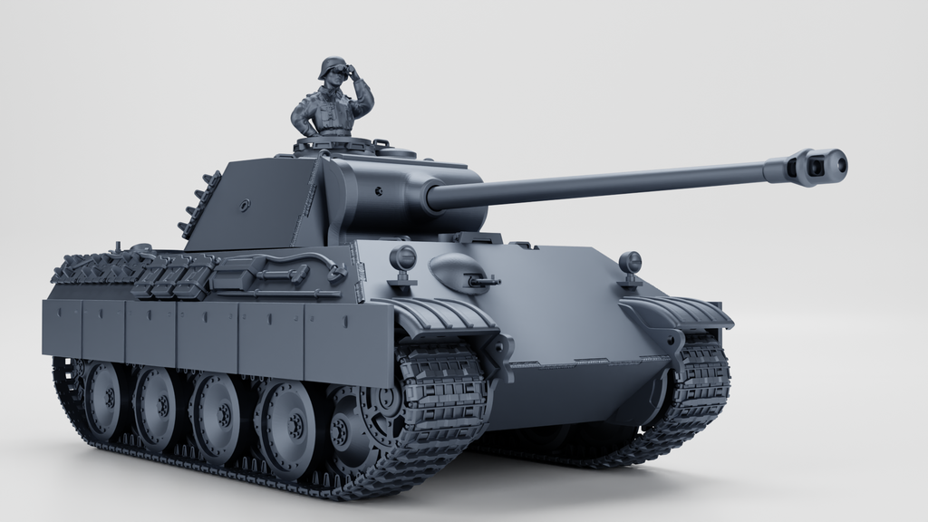 WG3D Panzer V Ausf G - Panther  (Germany, WW2)