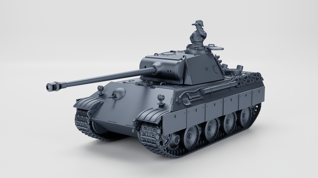 WG3D Panzer V Ausf G - Panther  (Germany, WW2)