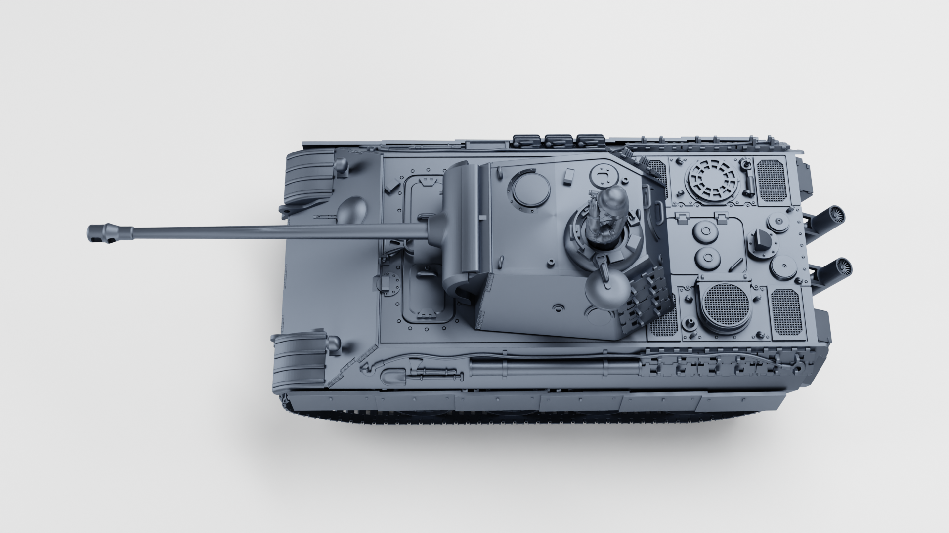 WG3D Panzer V Ausf G - Panther  (Germany, WW2)