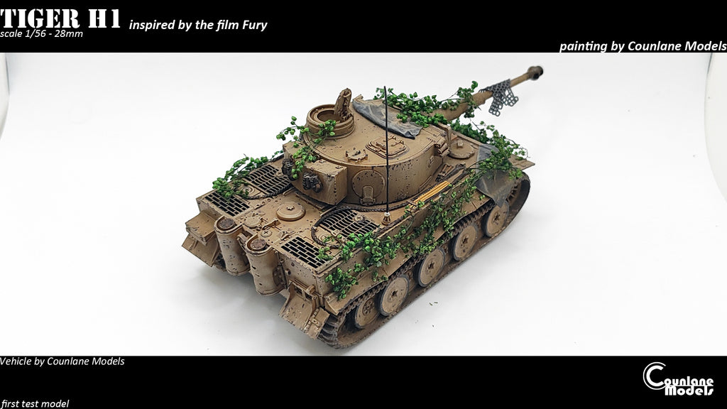 Counlane Panzer VI Tiger 1 "FURY" (Germany, WW2)