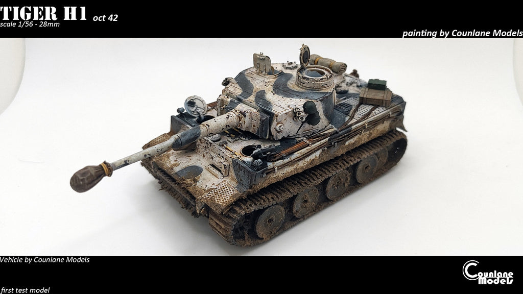 Counlane Panzer VI Tiger 1 H1 October 1942 (Germany, WW2)