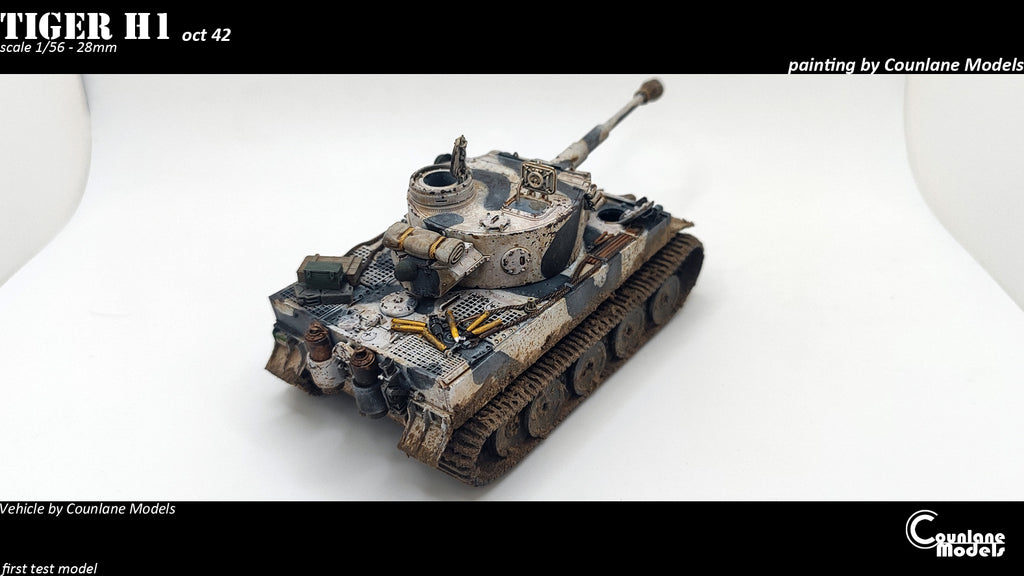 Counlane Panzer VI Tiger 1 H1 October 1942 (Germany, WW2)