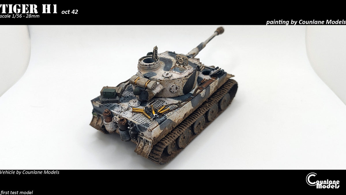 Counlane Panzer VI Tiger 1 H1 October 1942 (Germany, WW2)