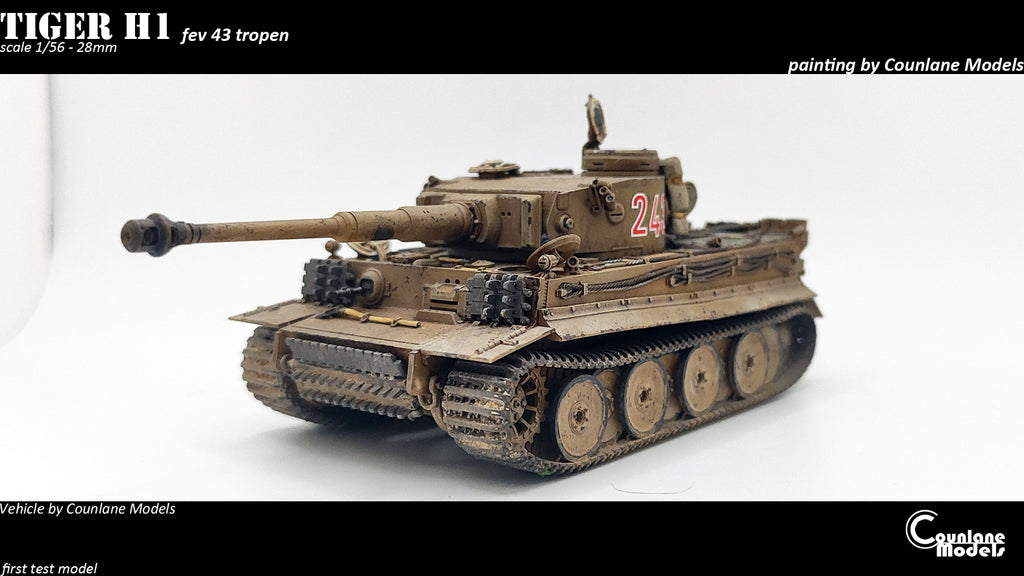 Counlane Panzer VI Tiger 1 H1 February 1943 (Germany, WW2)