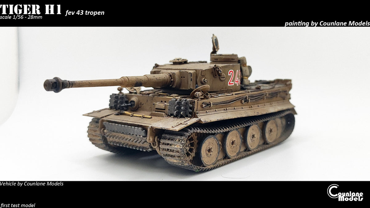 Counlane Panzer VI Tiger 1 H1 February 1943 (Germany, WW2)