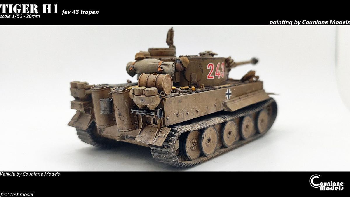 Counlane Panzer VI Tiger 1 H1 February 1943 (Germany, WW2)