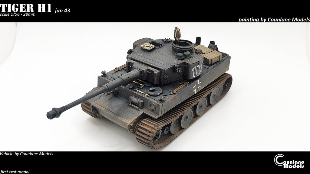 Counlane Panzer VI Tiger 1 H1 January 1943 (Germany, WW2)