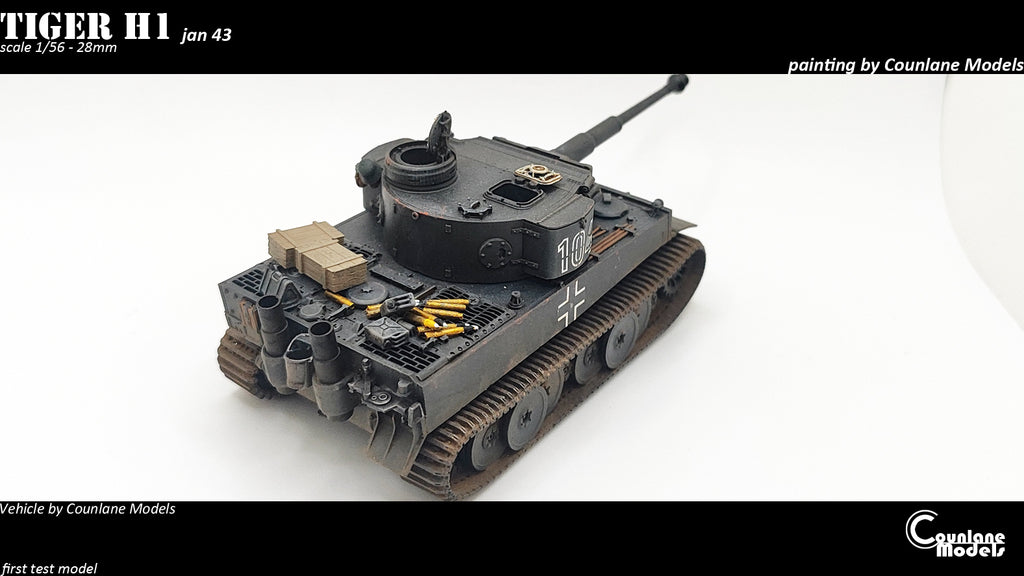 Counlane Panzer VI Tiger 1 H1 January 1943 (Germany, WW2)
