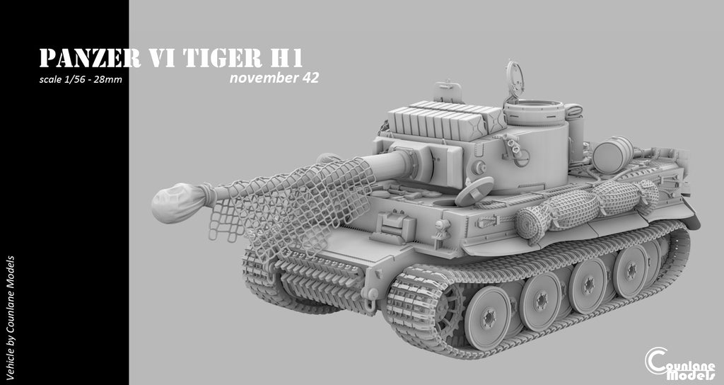 Counlane Panzer VI Tiger 1 H1 November 1942 (Germany, WW2)