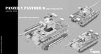 Counlane Panzer V Panther Ausf. D Late after Sept 1943 with Zimmerit Damaged (Germany, WW2)