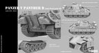 Counlane Panzer V Panther Ausf. D Late after Sept 1943 with Zimmerit Damaged (Germany, WW2)