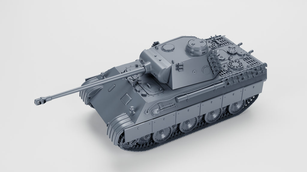 WG3D Panzer V Ausf D - Panther  (Germany, WW2)