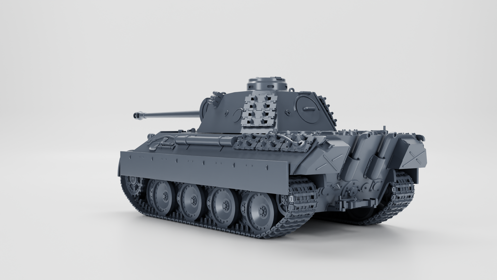 WG3D Panzer V Ausf D - Panther  (Germany, WW2)