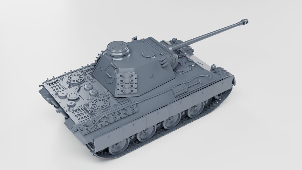 WG3D Panzer V Ausf D - Panther  (Germany, WW2)