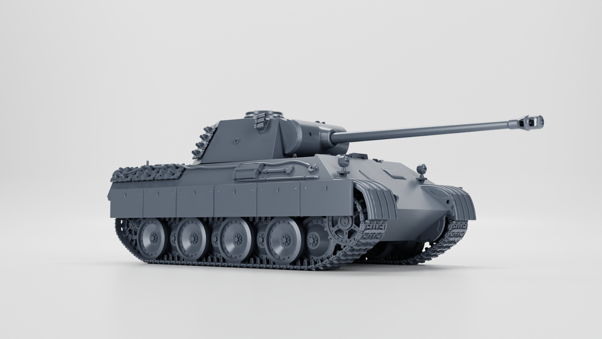 WG3D Panzer V Ausf D - Panther  (Germany, WW2)