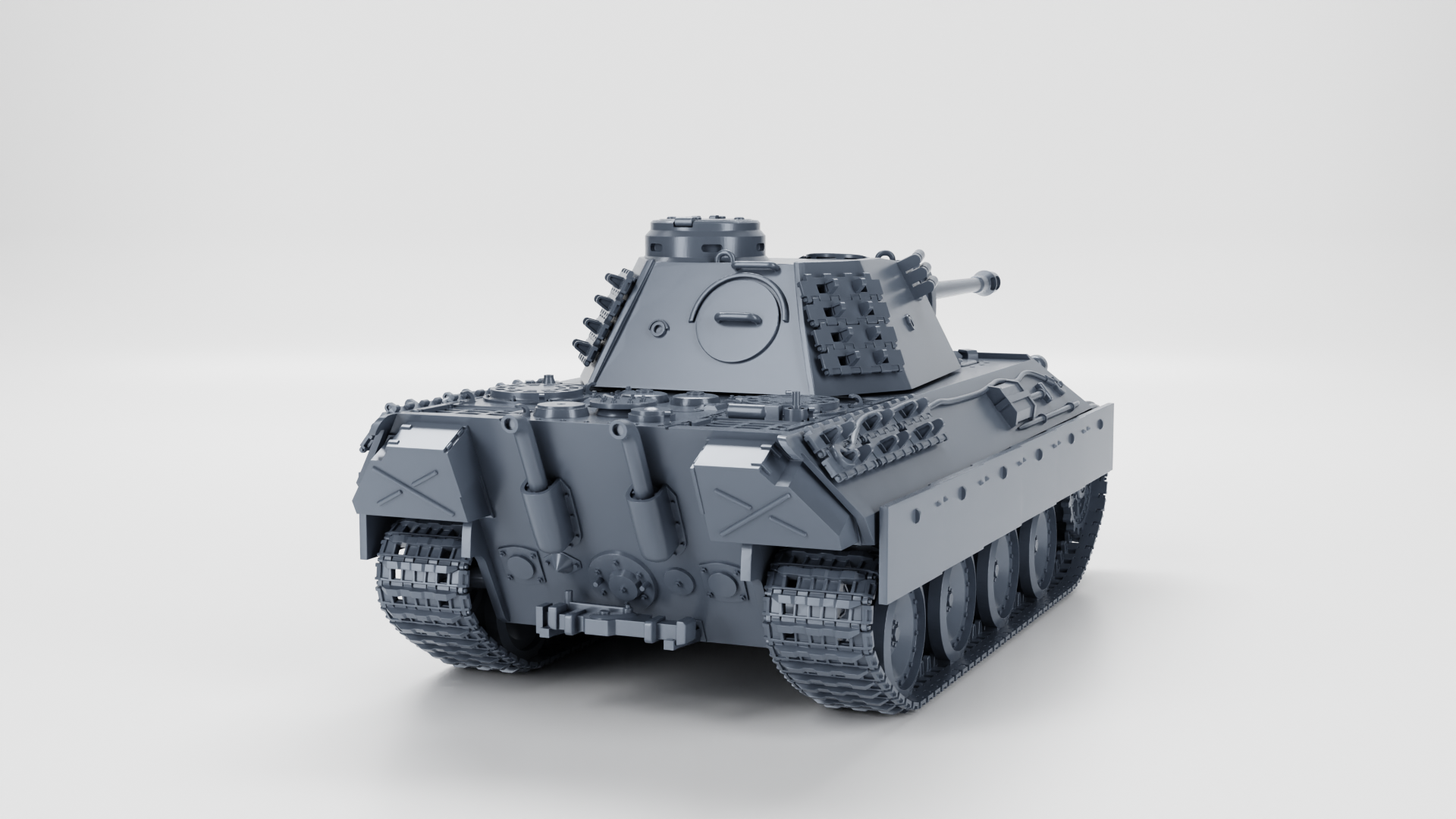 WG3D Panzer V Ausf D - Panther  (Germany, WW2)