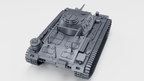 WG3D Panzerbefehlswagen III Ausf.E (command tank) (standard+winter edition) (Germany, WW2)