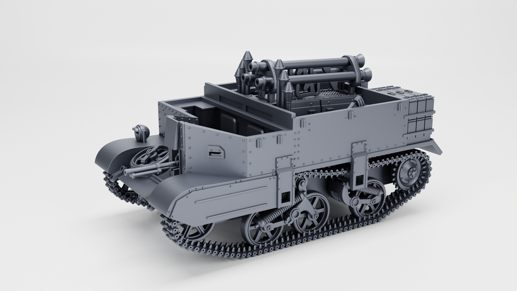 WG3D Panzerjager Bren 731(e) (8.8cm Panzerschreck-Raketen) (Germany, WW2)
