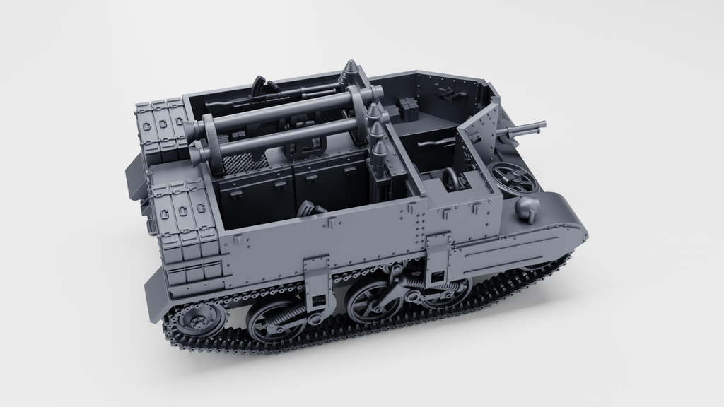WG3D Panzerjager Bren 731(e) (8.8cm Panzerschreck-Raketen) (Germany, WW2)