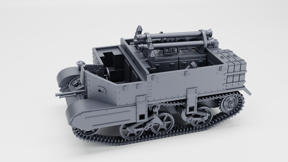 WG3D Panzerjager Bren 731(e) (8.8cm Panzerschreck-Raketen) (Germany, WW2)