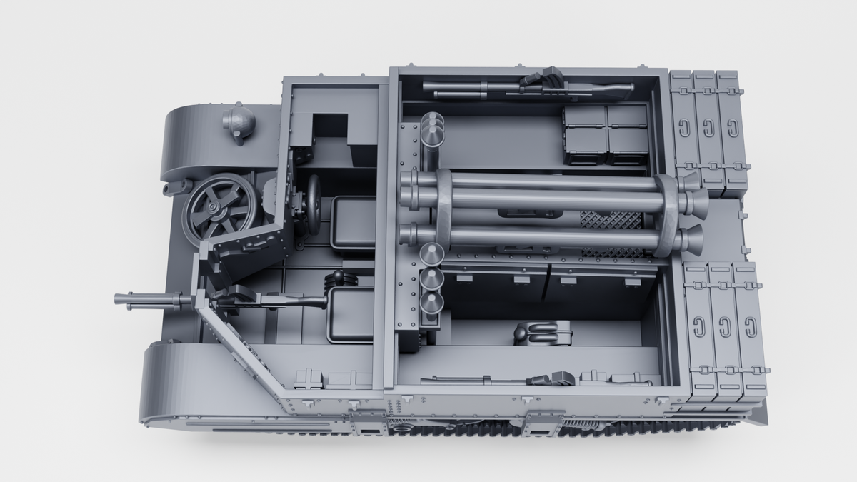 WG3D Panzerjager Bren 731(e) (8.8cm Panzerschreck-Raketen) (Germany, WW2)