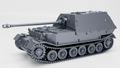 WG3D Panzerjager Tiger (P) 8.8cm PaK 43/2 L/71 “Ferdinand” (Sd.Kfz.184) + 3 Tankmen (Germany, WW2)