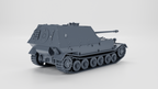 WG3D Panzerjager Tiger (P) 8.8 cm PaK 43/2 L/71 “Elefant” (Sd.Kfz.184) + 3 Tankmen (Germany, WW2)