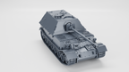 WG3D Panzerjager Tiger (P) 8.8 cm PaK 43/2 L/71 “Elefant” (Sd.Kfz.184) + 3 Tankmen (Germany, WW2)