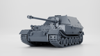 WG3D Panzerjager Tiger (P) 8.8 cm PaK 43/2 L/71 “Elefant” (Sd.Kfz.184) + 3 Tankmen (Germany, WW2)