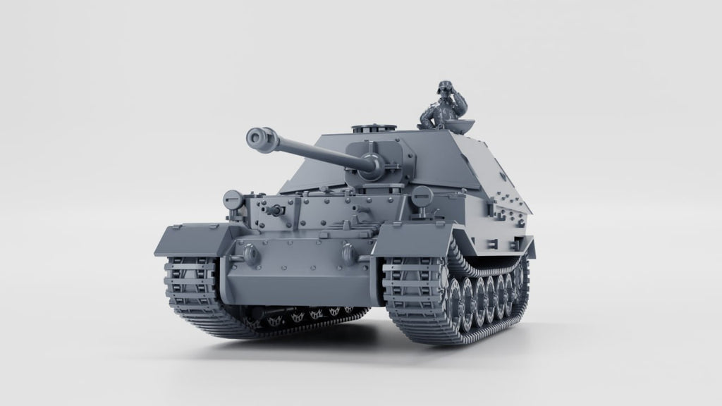 WG3D Panzerjager Tiger (P) 8.8 cm PaK 43/2 L/71 “Elefant” (Sd.Kfz.184) + 3 Tankmen (Germany, WW2)