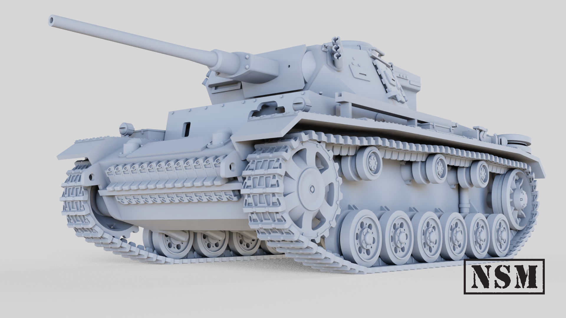 NSM Panzer III Ausf K Command Tank (Germany, WW2)