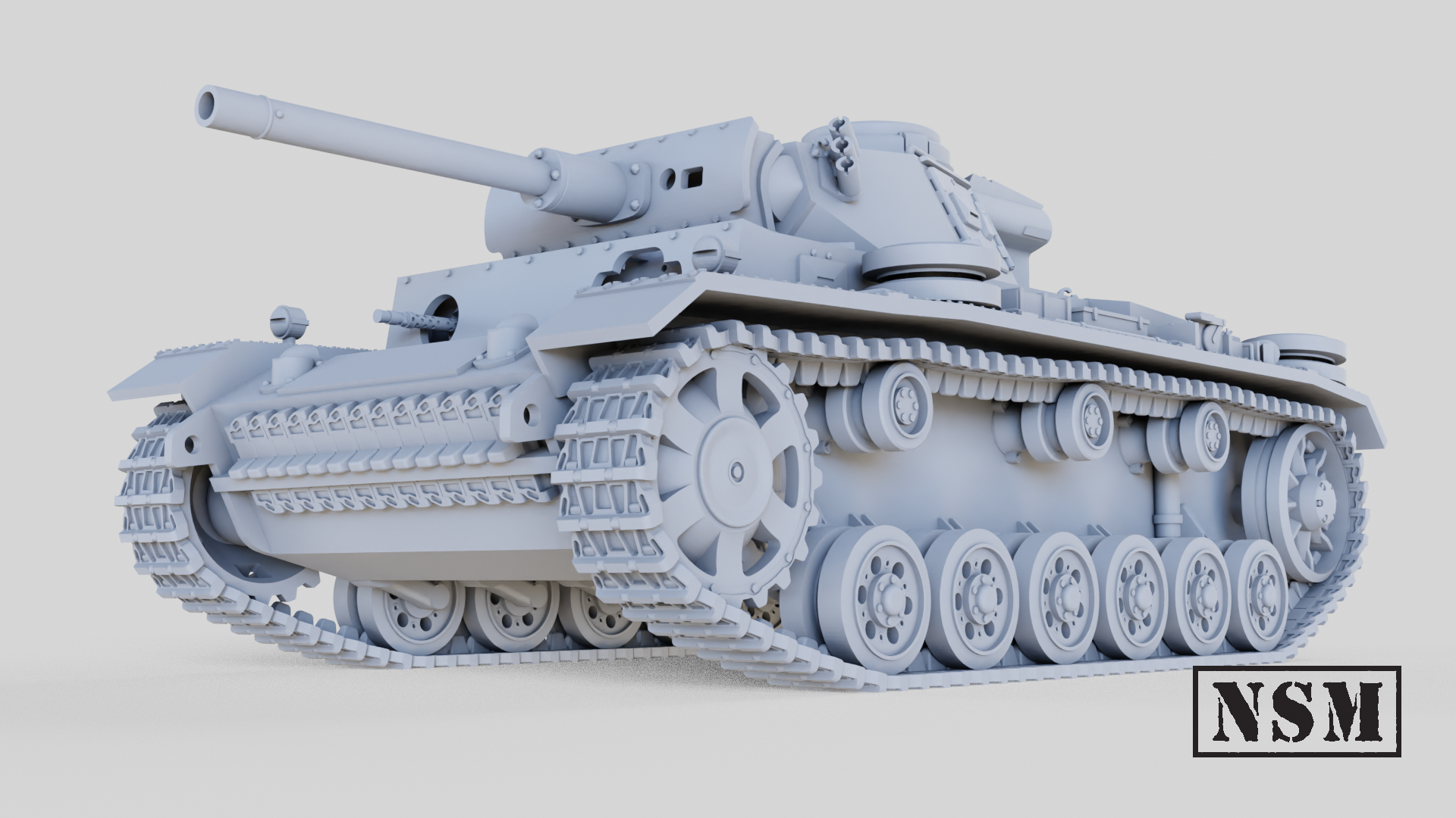 NSM Flammpanzer III  Ausf M. (Germany, WW2)