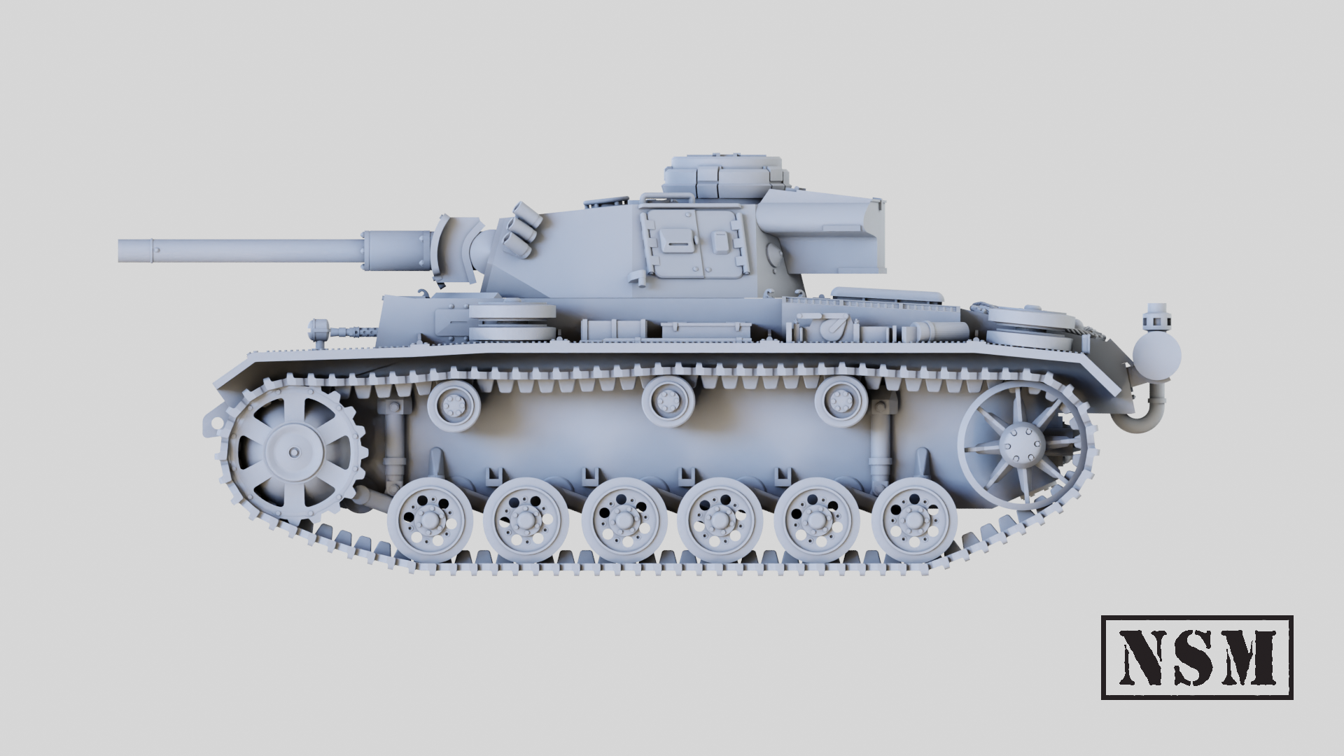 NSM Flammpanzer III  Ausf M. (Germany, WW2)