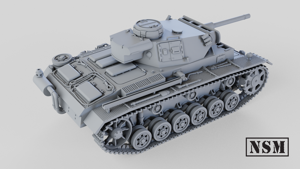 NSM Flammpanzer III  Ausf M. (Germany, WW2)