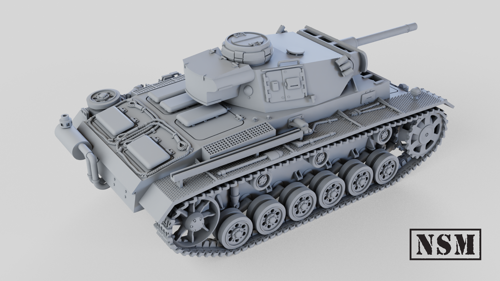 NSM Flammpanzer III  Ausf M. (Germany, WW2)