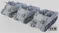 NSM Priest Kangaroo - Early, mid and late Production - (UK, WW2)