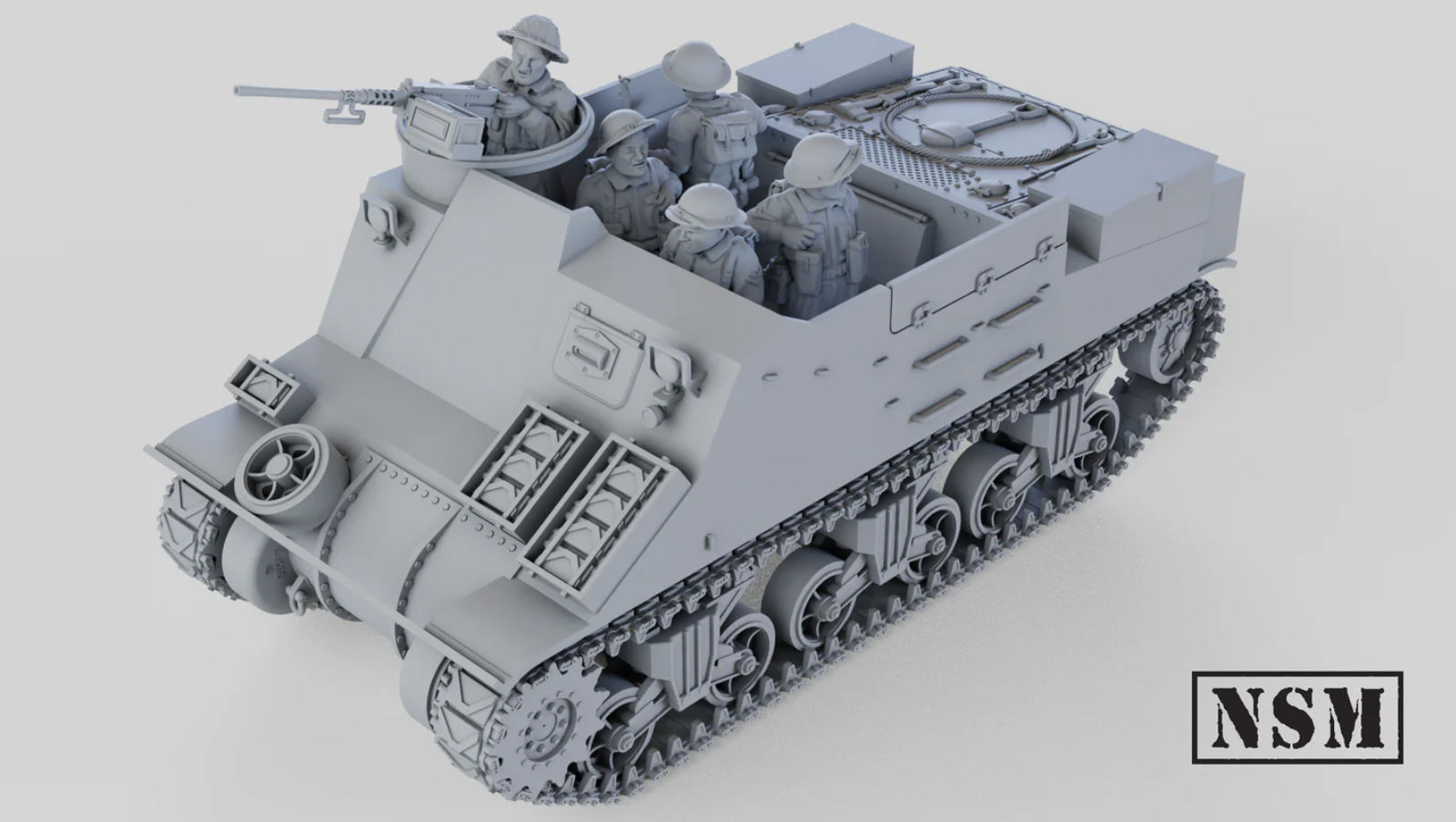 NSM Priest Kangaroo - Early, mid and late Production - (UK, WW2)