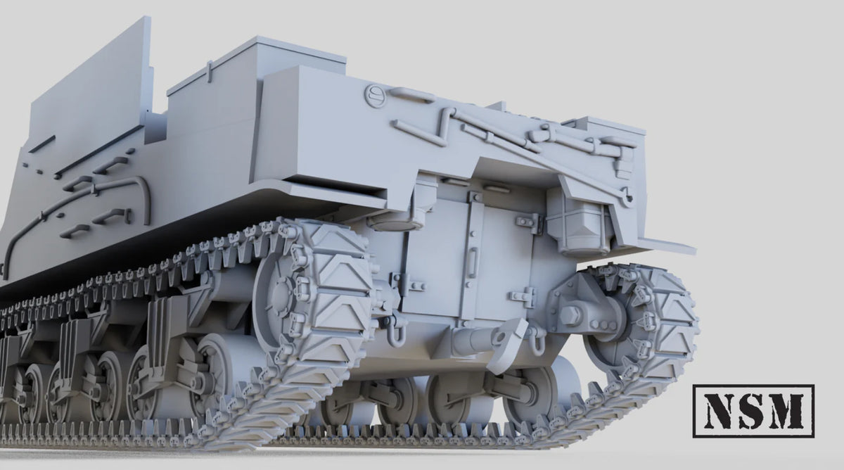 NSM Priest Kangaroo - Early, mid and late Production - (UK, WW2)