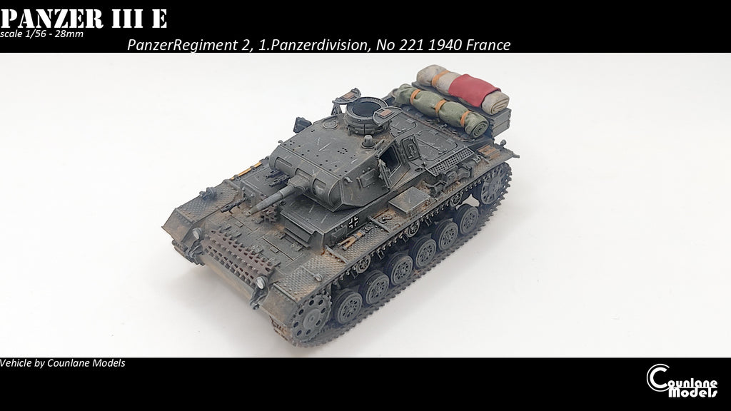 Counlane Panzer III E 1938/39 (Germany, WW2)