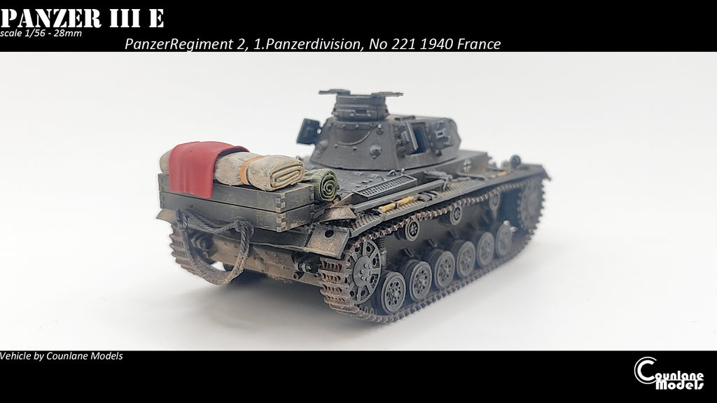 Counlane Panzer III E 1938/39 (Germany, WW2)