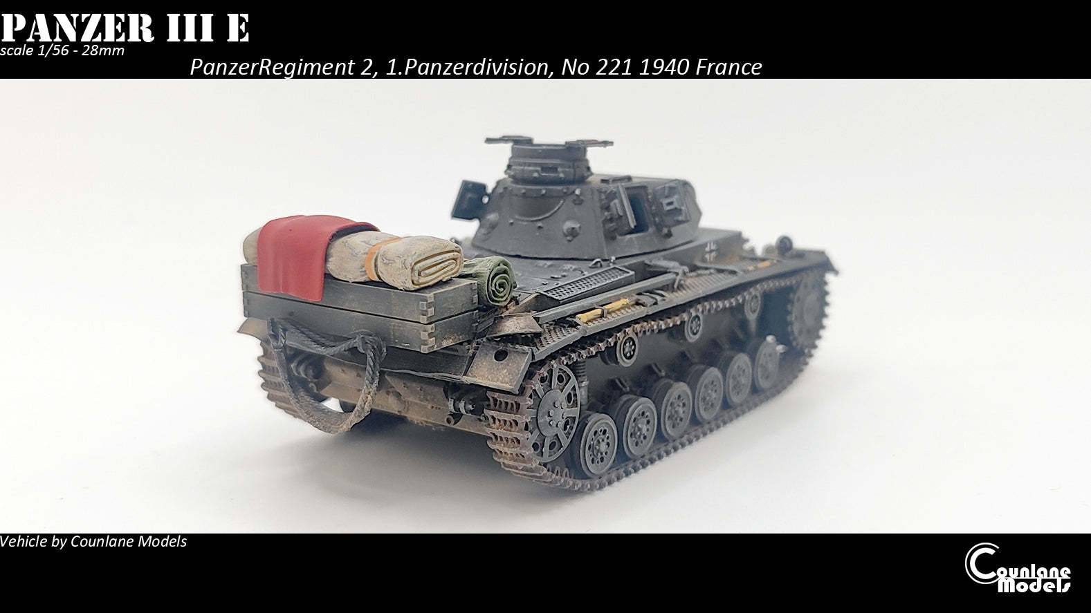 Counlane Panzer III E 1938/39 (Germany, WW2)