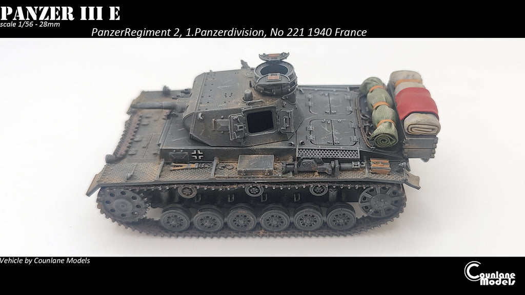 Counlane Panzer III E 1938/39 (Germany, WW2)