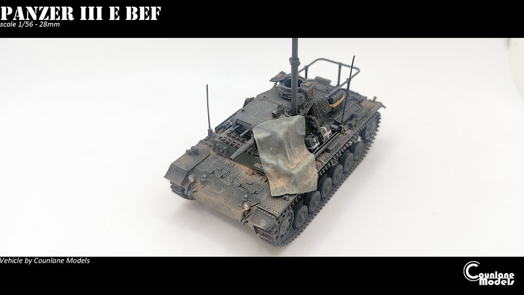Counlane Panzer III Ausf E Befehlswagen (BEF) 1940 (Germany, WW2)