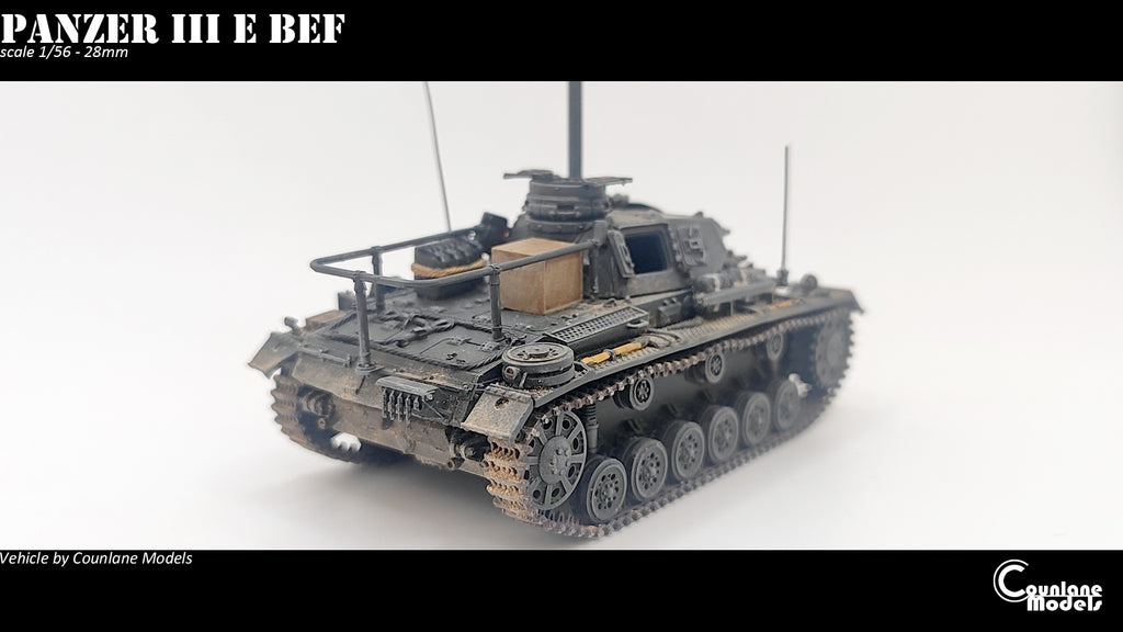 Counlane Panzer III Ausf E Befehlswagen (BEF) 1940 (Germany, WW2)