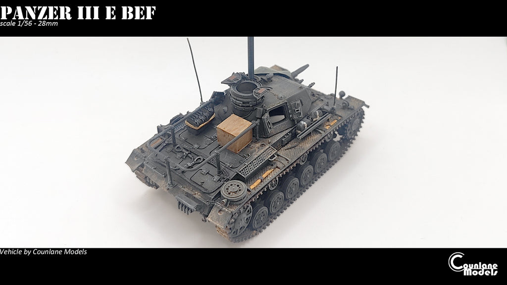 Counlane Panzer III Ausf E Befehlswagen (BEF) 1940 (Germany, WW2)